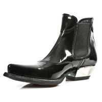 Ботинки ANTIK PULIDO NEGRO, WEST NEGRO ACERO New Rock M.7970-S1 - маленькая картинка