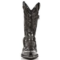 Сапоги NOMADA NEGRO PITON NEGRO, WEST NEGRO T.ACERO New Rock M.7991-S2 - маленькая картинка