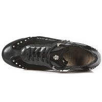 Ботинки NOMADA NEGRO VELOUR NEGRO PULIK ACERO TPU SNOB ACE New Rock M.8425-S1 - маленькая картинка