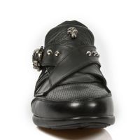 Ботинки NOMADA NEGRO, ITALI NEGRO, ANTIK PULIDO NEGRO BOX New Rock M.HY005-S1 - маленькая картинка