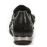 Ботинки NOMADA NEGRO, ITALI NEGRO, ANTIK PULIDO NEGRO BOX New Rock M.HY005-S1 - маленькая картинка