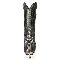 Сапоги NOMADA NEGRO, SERPENTE MAKI-ACERO, MAGNETO ACERO New Rock M.MAG019-S1 - маленькая картинка