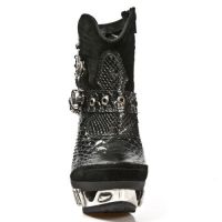 Ботильоны VELOUR NEGRO, PITON NEGRO, PITON NEGRO,MAGNETO A New Rock M.MAG032-S2 - маленькая картинка