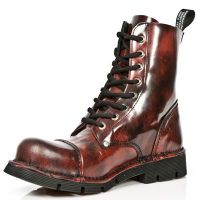 Ботинки PULIK BURDEOS, PLANING NEGRO SIN New Rock M.NEWMILI083-S3 - маленькая картинка
