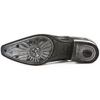 Туфли NOMADA NEGRO, PITON NEGRO, VIP-1 SUELA ACERO T AC New Rock M.NW118-S1 - маленькая картинка