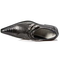 Туфли PITON NEGRO, CUEROLITE M2 NEGRO, GRAB SOL New Rock M.2246-S21 - маленькая картинка