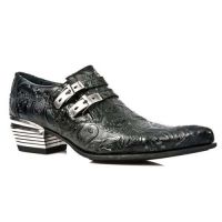 Туфли VINTAGE FLOWER NEGRO, DALLAS NEGRO, TACON DALLAS New Rock M.2246-S24 - маленькая картинка