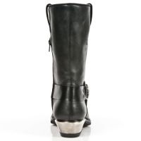 Сапоги ITALI NEGRO, ANTIK NEGRO, WEST NEGRO HªCUADRADA New Rock M.7965-S1 - маленькая картинка