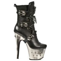 Сапоги NOMADA NEGRO, ITALI NEGRO, DEVIL NEGRO ACERO New Rock M.DEVIL006-S1 - маленькая картинка