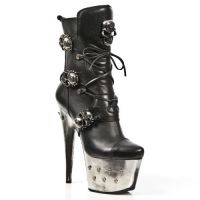 Сапоги NOMADA NEGRO, ITALI NEGRO, DEVIL NEGRO ACERO New Rock M.DEVIL006-S1 - маленькая картинка