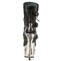 Сапоги NOMADA NEGRO, ITALI NEGRO, DEVIL NEGRO ACERO New Rock M.DEVIL006-S1 - маленькая картинка