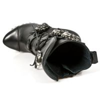Сапоги NOMADA NEGRO, ITALI NEGRO, DEVIL NEGRO ACERO New Rock M.DEVIL006-S1 - маленькая картинка