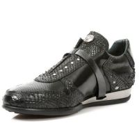 Ботинки PITON NEGRO PULIK NEGRO HYBRID NEGRO CUÑA ACERO New Rock M.HY018-S1 - маленькая картинка