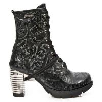  VINTAGE FLOWER NEGRO TRAIL NEGRO TACON ACERO - 