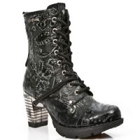  VINTAGE FLOWER NEGRO TRAIL NEGRO TACON ACERO New Rock M.TR001-S24 -  