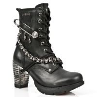 Ботинки ITALI NEGRO, TRAIL NEGRO ACERO New Rock M.TR025-S1 - маленькая картинка