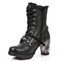 Ботинки ITALI NEGRO, TRAIL NEGRO ACERO New Rock M.TR025-S1 - маленькая картинка
