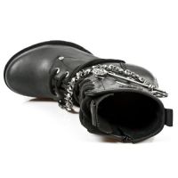 Ботинки ITALI NEGRO, TRAIL NEGRO ACERO New Rock M.TR025-S1 - маленькая картинка