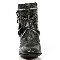 Ботинки VINTAGE FLOWER NEGRO,ROCK NEGRO, TEXAS NEGRO New Rock M.TX002-S1 - маленькая картинка