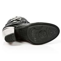 Ботинки VINTAGE FLOWER NEGRO,ROCK NEGRO, TEXAS NEGRO New Rock M.TX002-S1 - маленькая картинка