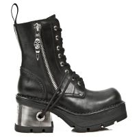Ботинки M.1047-C1 ITALI NEGRO PLANING NEW NEGRO M8 ACERO New Rock M.1047-C1 - маленькая картинка