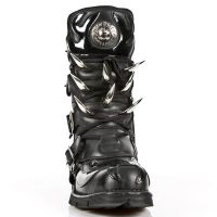 Ботинки M.108-C2 ITALI NEGRO CHAROL NEGRO PLANING NEGRO SIN COMFORT New Rock M.108-C2 - маленькая картинка