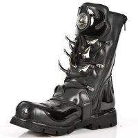 Ботинки M.108-C2 ITALI NEGRO CHAROL NEGRO PLANING NEGRO SIN COMFORT New Rock M.108-C2 - маленькая картинка