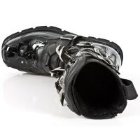 Ботинки M.108-C2 ITALI NEGRO CHAROL NEGRO PLANING NEGRO SIN COMFORT New Rock M.108-C2 - маленькая картинка