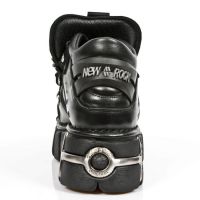 Ботинки M.121-C1 ITALI NEGRO NOMADA NEGRO TOWER NEGRO ACERO New Rock M.121-C1 - маленькая картинка