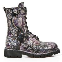 Ботинки M.1423-S22 VINTAGE FLOWER LIL, PLANING NEGRO SIN New Rock M.1423-S22 - маленькая картинка