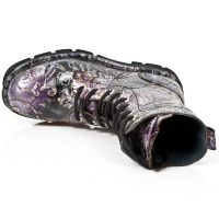 Ботинки M.1423-S22 VINTAGE FLOWER LIL, PLANING NEGRO SIN New Rock M.1423-S22 - маленькая картинка