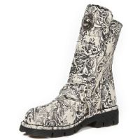 Ботинки M.1471-S10 VINTAGE FLOWER CAMUFLAGE GRIS, PLANING NEGRO SIN New Rock M.1471-S10 - маленькая картинка