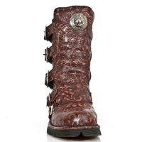 Ботинки M.1471-S24 VINTAGE FLOWER ALASKA VINO, PLANING NEGRO SIN New Rock M.1471-S24 - маленькая картинка