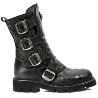 Ботинки M.1471-S5 VINTAGE FLOWER NEGRO, ROCK NEGRO, PLANING NEGRO New Rock M.1471-S5 - маленькая картинка