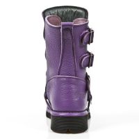 Ботинки M.1471-S7 NATURE LILA 3mm, PLANING NEGRO SIN New Rock M.1471-S7 - маленькая картинка