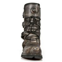 Ботинки M.1473MTL-S1 VINTAGE ARAÑADO NEGRO, PLANIING NEGRO SIN oxido New Rock M.1473MTL-S1 - маленькая картинка