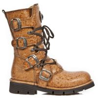 Ботинки M.1473-S10 VINTAGE FLOWER CUERO, PLANING MARRON SIN New Rock M.1473-S10 - маленькая картинка