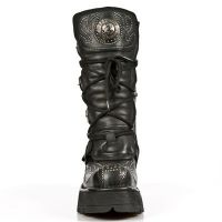 Ботинки M.1475Q-C1 ITALI NEGRO PLANING NEGRO NEW M8 ACERO New Rock M.1475Q-C1 - маленькая картинка