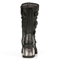 Ботинки M.1475Q-C1 ITALI NEGRO PLANING NEGRO NEW M8 ACERO New Rock M.1475Q-C1 - маленькая картинка