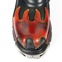 Ботинки M.1591-C20 ITALI NEGRO, PULIK FUEGO, REACTOR NEGRO TOBERAS New Rock M.1591-C20 - маленькая картинка