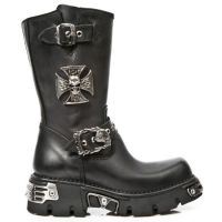 Сапоги M.1601-S1 ITALI NEGRO, REACTOR NEGRO TOBERAS New Rock M.1601-S1 - маленькая картинка