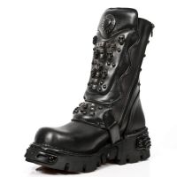 Ботинки M.1619-C1 ITALI NOMADA NEGRO REACTOR NEGRO TOB OXIDO MILITAR New Rock M.1619-C1 - маленькая картинка