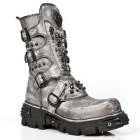 Ботинки M.1619-C7 VINTAGE RASPADO ACERO, REACTOR NEGRO TOBERAS OXIDO New Rock M.1619-C7 - маленькая картинка