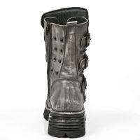 Ботинки M.1619-C7 VINTAGE RASPADO ACERO, REACTOR NEGRO TOBERAS OXIDO New Rock M.1619-C7 - маленькая картинка