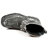 Ботинки M.1621-C2 VINTAGE RASPADO NEGRO PLANING NEGRO NEW M3 ACERO New Rock M.1621-C2 - маленькая картинка