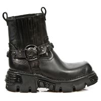 Ботинки M.1621-S8 ITALI NEGRO, REACTOR NEGRO TOBERAS OXIDO MILITAR New Rock M.1621-S8 - маленькая картинка