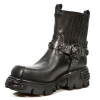 Ботинки M.1621-S8 ITALI NEGRO, REACTOR NEGRO TOBERAS OXIDO MILITAR New Rock M.1621-S8 - маленькая картинка