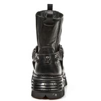 Ботинки M.1621-S8 ITALI NEGRO, REACTOR NEGRO TOBERAS OXIDO MILITAR New Rock M.1621-S8 - маленькая картинка