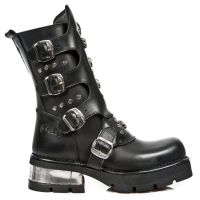 Ботинки M.1629-C1 ITALI NEGRO NOMADA NEGRO PLANING NEGRO NEW M3 ACER New Rock M.1629-C1 - маленькая картинка