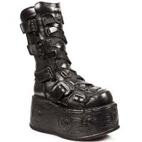 Сапоги M.189-C10 ITALI NEGRO, NOMADA NEGRO, SPACE NEGRO New Rock M.189-C10 - маленькая картинка